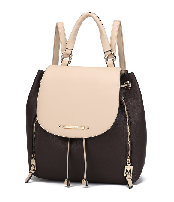 MKF Collection Kimberly Backpack Vegan Leather Women by Mia k