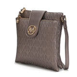 MKF Collection Marietta M Signature Crossbody Handbag by Mia k