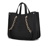 MKF Collection Stella Tote Handbag Vegan Leather Crossover Women by Mia k