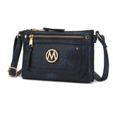 MKF Collection Elaina Multi Pocket Crossbody Handbag by Mia K