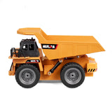 Christmas Gif! VEVOR RC Remote Control Dump Truck Toy Construction Vehicle Toy 9CH 1:18 Scale