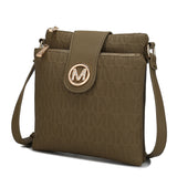 MKF Collection Marietta M Signature Crossbody Handbag by Mia k