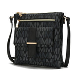 MKF Collection Jeni Multi Compartment Crossbody Bag by Mia k