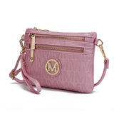 MKF Collection Roonie Milan Signature Crossbody Wristlet by Mia k