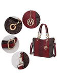 MKF Collection Miriam Signature Tote Handbag by Mia k