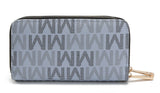 MKF Collection Hofstra M Signature Wallet Wristlet by Mia k