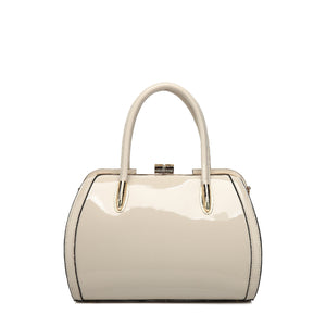 MKF Collection Patent Satchel Handbag by Mia k