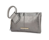 MKF Collection Simone Clutch/Wristlet Handbag Vegan Leather Women by Mia k