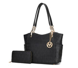 MKF Collection Allison Tote Handbag & Wallet by Mia k