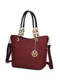 MKF Collection Kissaten Milan M Signature Tote Handbag by Mia k