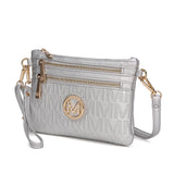 MKF Collection Roonie Milan Signature Crossbody Wristlet by Mia k