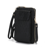 MKF Collection Caddy Vegan Leather Women Phone Wallet Crossbody by Mia k