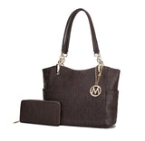 MKF Collection Allison Tote Handbag & Wallet by Mia k