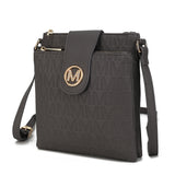 MKF Collection Marietta M Signature Crossbody Handbag by Mia k