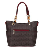 MKF Collection Miriam Signature Tote Handbag by Mia k