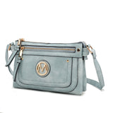 MKF Collection Elaina Multi Pocket Crossbody Handbag by Mia K