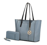 MKF Collection Dinah Light Weight Tote Handbag with Wallet by Mia K