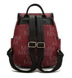 MKF Collection Drea Signature Backpack by Mia k