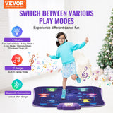 VEVOR Dance Mat for Kids Dance Pad Toy with Wireless Bluetooth Gift for 3+ Girls