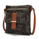 MKF Collection Jeni Multi Compartment Crossbody Bag by Mia k