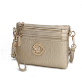 MKF Collection Roonie Milan Signature Crossbody Wristlet by Mia k