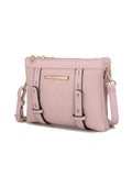 MKF Collection Elsie Multi Compartment Crossbody Bag by Mia k