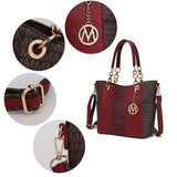 MKF Collection Miriam Signature Tote Handbag by Mia k