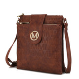 MKF Collection Marietta M Signature Crossbody Handbag by Mia k