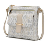 MKF Collection Jeni Multi Compartment Crossbody Bag by Mia k