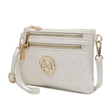 MKF Collection Roonie Milan Signature Crossbody Wristlet by Mia k