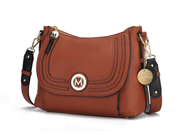 MKF Collection Maggie vegan leather Crossbody Shoulder bag by Mia K