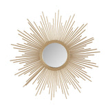 Sunburst Wall Decor Mirror 14.5"D