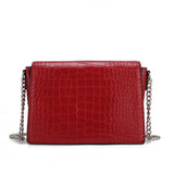 MKF Collection Hope Crocodile Embossed Vegan Leather Women Shoulder Bag by Mia K