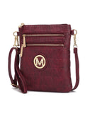 MKF Collection Scarlett Crossbody Handbag by Mia k