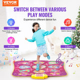 VEVOR Dance Mat for Kids Dance Pad Toys Single Player Gift for 3+ Year Old Girls