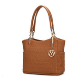 MKF Collection Malika M Signature Satchel Handbag by Mia k