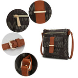 MKF Collection Jeni Multi Compartment Crossbody Bag by Mia k