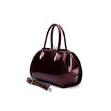 MKF Collection Patent Satchel Handbag by Mia k