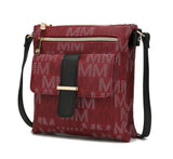 MKF Collection Jeni Multi Compartment Crossbody Bag by Mia k