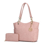 MKF Collection Allison Tote Handbag & Wallet by Mia k