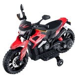 Christmas Gift! Kids Ride on Motorcycle 6V Electric Motorbike with LED for Kids Aged 3+