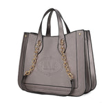 MKF Collection Stella Tote Handbag Vegan Leather Crossover Women by Mia k