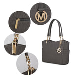 MKF Collection Malika M Signature Satchel Handbag by Mia k