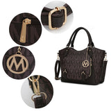 MKF Collection Fula Signature Satchel Bag by Mia k