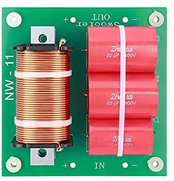 Electronics 1-Way Crossover Network Board High Frequency NW11 1500W RMS 5 Core