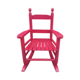 Children's rocking red chair- Indoor or Outdoor -Suitable for kids-Durable