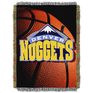 Nuggets OFFICIAL National Basketball Association, "Photo Real" 48"x 60" Woven Tapestry Throw by The Northwest Company