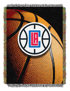 Clippers OFFICIAL National Basketball Association, "Photo Real" 48"x 60" Woven Tapestry Throw by The Northwest Company