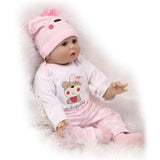 22" Cute Simulation Baby Infant Toy Pink