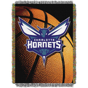 Hornets OFFICIAL National Basketball Association, "Photo Real" 48"x 60" Woven Tapestry Throw by The Northwest Company